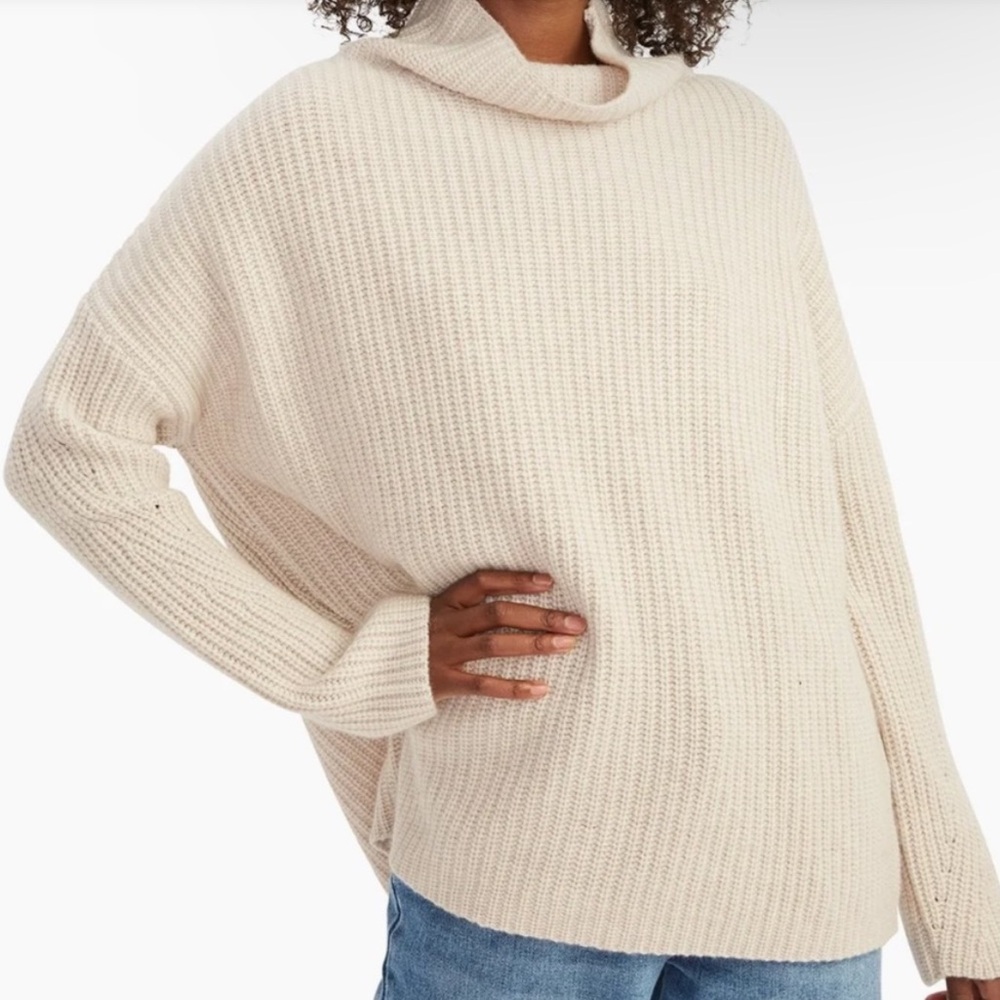naadam oatmeal turtleneck - Picture 2 of 7